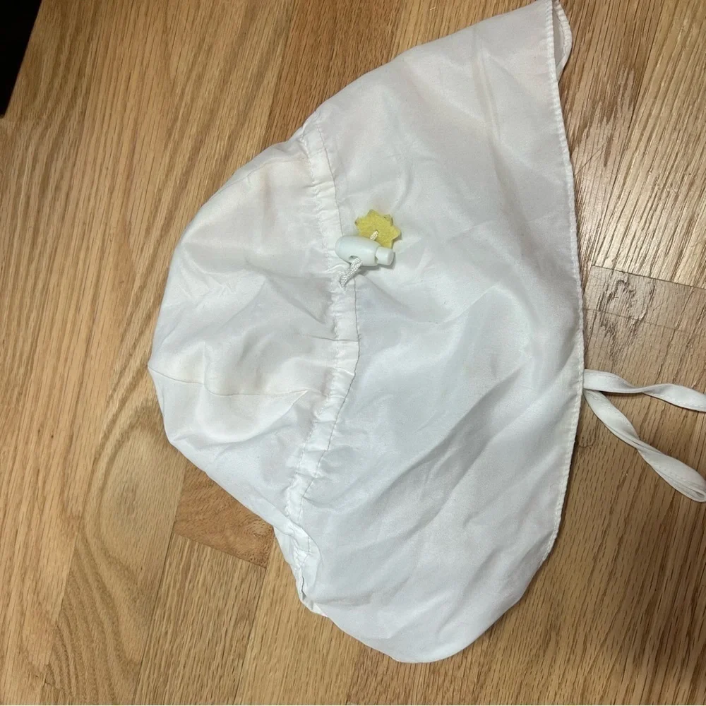 Iplay Sun Hat White Baby 6-18 mos 50+ UPF